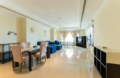 Apartment - 1 Bedroom - 2 Bathrooms for rent in East Porto Drive - Porto Arabia - The Pearl Island - Doha