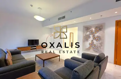 Apartment - 2 Bedrooms - 4 Bathrooms for rent in West Bay Tower - West Bay - West Bay - Doha