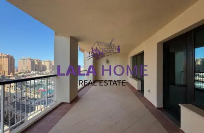 Apartment - 2 Bedrooms - 3 Bathrooms for sale in East Porto Drive - Porto Arabia - The Pearl Island - Doha