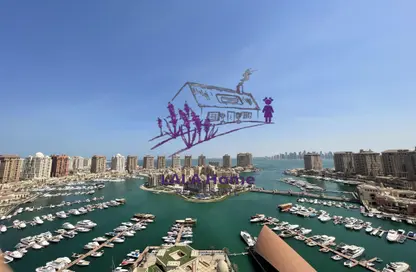Penthouse - 5 Bedrooms - 7 Bathrooms for rent in West Porto Drive - Porto Arabia - The Pearl Island - Doha