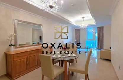 شقة - غرفة نوم - 2 حمامات للايجار في فيفا سنترال - فيفا بحرية - جزيرة اللؤلؤة - الدوحة