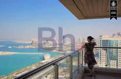 Water View image for: Apartment - 2 Bedrooms - 3 Bathrooms for rent in Burj Al Marina - Marina District - Lusail, Image 1