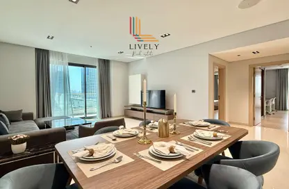 Apartment - 2 Bedrooms - 3 Bathrooms for rent in Marina Tower 23 - Marina District - Lusail