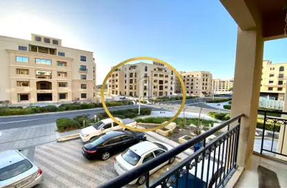 Balcony image for: Apartment - 2 Bedrooms - 3 Bathrooms for rent in Catania - La Piazza - Fox Hills - Lusail, Image 1