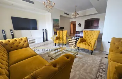 Apartment - 1 Bedroom - 2 Bathrooms for rent in One Porto Arabia - Porto Arabia - The Pearl Island - Doha