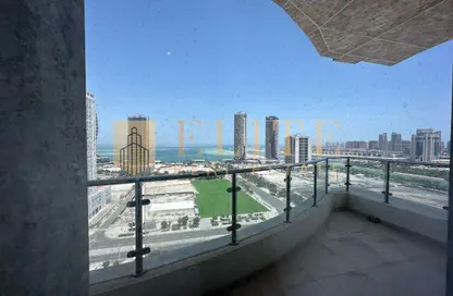 شقة - 2 غرف نوم - 2 حمامات للايجار في برج المارينا - منطقة المارينا - الوسيل