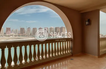 Apartment - 1 Bedroom - 2 Bathrooms for rent in West Porto Drive - Porto Arabia - The Pearl Island - Doha