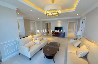 Apartment - 2 Bedrooms - 3 Bathrooms for rent in West Bay Tower - West Bay - West Bay - Doha