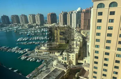 Apartment - 2 Bedrooms - 2 Bathrooms for rent in West Porto Drive - Porto Arabia - The Pearl Island - Doha