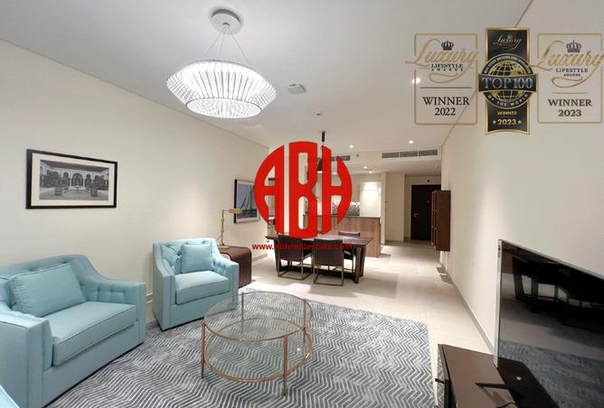 Apartment - 2 Bedrooms - 3 Bathrooms for rent in Burj Al Marina - Marina District - Lusail