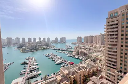 Apartment - 2 Bedrooms - 3 Bathrooms for sale in East Porto Drive - Porto Arabia - The Pearl Island - Doha
