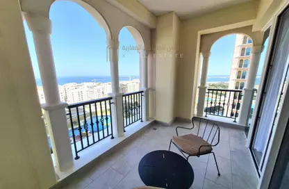 Apartment - 1 Bedroom - 2 Bathrooms for rent in Viva Central - Viva Bahriyah - The Pearl Island - Doha