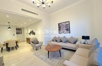 Apartment - 2 Bedrooms - 3 Bathrooms for rent in Lusail Residence - Marina District - Lusail
