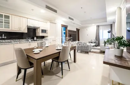 Apartment - 1 Bedroom - 2 Bathrooms for rent in Tadmur Street - Old Airport Road - Doha