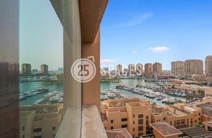 Apartment - 1 Bedroom - 2 Bathrooms for rent in East Porto Drive - Porto Arabia - The Pearl Island - Doha