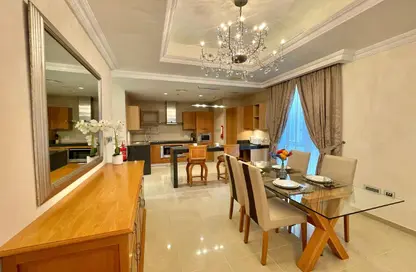 شقة - 2 غرف نوم - 3 حمامات للايجار في فيفا سنترال - فيفا بحرية - جزيرة اللؤلؤة - الدوحة