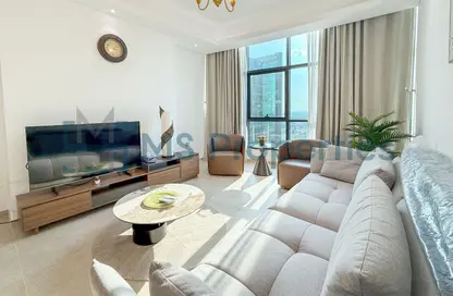 Apartment - 2 Bedrooms - 3 Bathrooms for rent in Lusail Marina Heights - Marina District - Lusail