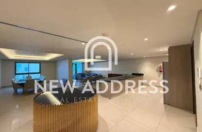 Apartment - 3 Bedrooms - 4 Bathrooms for rent in Abraj Bay - Abraj Quartiers - The Pearl Island - Doha