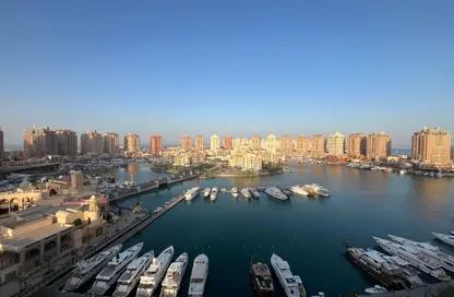 Apartment - 3 Bedrooms - 3 Bathrooms for sale in West Porto Drive - Porto Arabia - The Pearl Island - Doha