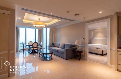 Apartment - 1 Bedroom - 2 Bathrooms for rent in Diplomatic Street - West Bay - Doha