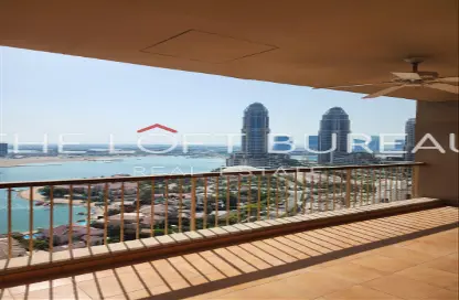 شقة - 3 غرف نوم - 5 حمامات للايجار في طريق بورتو الغربي - بورتو أرابيا - جزيرة اللؤلؤة - الدوحة