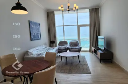 Apartment - 1 Bedroom - 2 Bathrooms for rent in Lusail Marina Heights - Marina District - Lusail