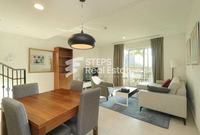 Apartment - 1 Bedroom - 2 Bathrooms for rent in Viva West - Viva Bahriyah - The Pearl Island - Doha