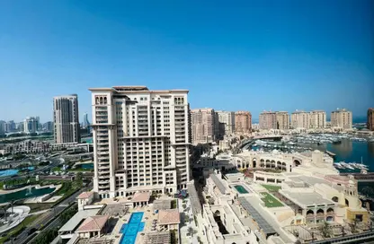 Apartment - 1 Bedroom - 2 Bathrooms for sale in West Porto Drive - Porto Arabia - The Pearl Island - Doha