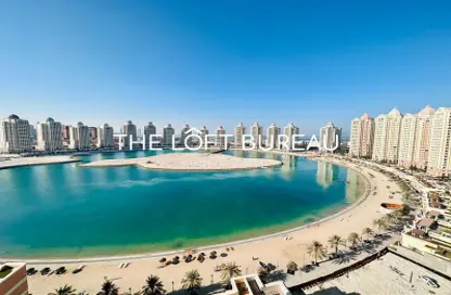 Apartment - Studio - 1 Bathroom for rent in Viva West - Viva Bahriyah - The Pearl Island - Doha