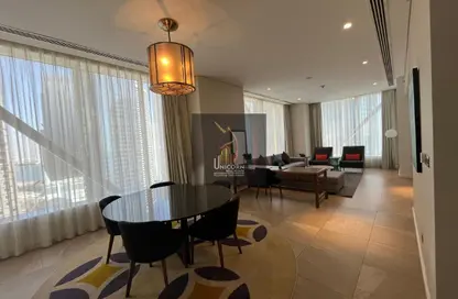 Hotel Apartments - 3 Bedrooms - 4 Bathrooms for rent in West Bay Tower - West Bay - West Bay - Doha Hotel Apartments - 3 Bedrooms - 4 Bathrooms for rent in West Bay Tower - West Bay - West Bay - Doha
