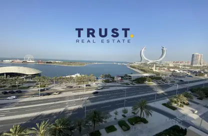 Apartment - 2 Bedrooms - 3 Bathrooms for rent in Marina Residences 195 - Marina District - Lusail