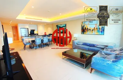Apartment - 2 Bedrooms - 3 Bathrooms for rent in Abraj Bay - Abraj Quartiers - The Pearl Island - Doha Apartment - 2 Bedrooms - 3 Bathrooms for rent in Abraj Bay - Abraj Quartiers - The Pearl Island - Doha