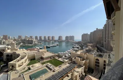 Apartment - 3 Bedrooms - 3 Bathrooms for rent in East Porto Drive - Porto Arabia - The Pearl Island - Doha