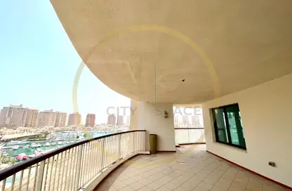 Apartment - 3 Bedrooms - 4 Bathrooms for rent in East Porto Drive - Porto Arabia - The Pearl Island - Doha