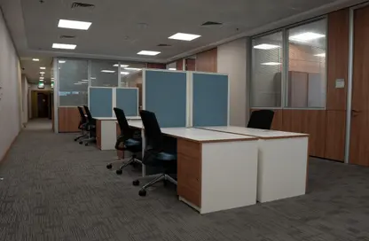 Office Space - Studio - 2 Bathrooms for rent in Lusail Residence - Marina District - Lusail
