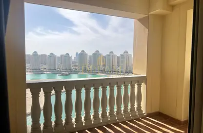 شقة - غرفة نوم - 1 حمام للايجار في فيفا بحرية - جزيرة اللؤلؤة - الدوحة
