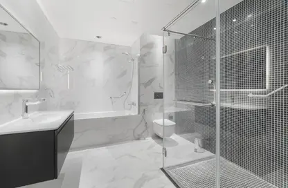 شقة - غرفة نوم - 2 حمامات للايجار في كريستال ريزيدنس - جزيرة جيوان - جزيرة اللؤلؤة - الدوحة