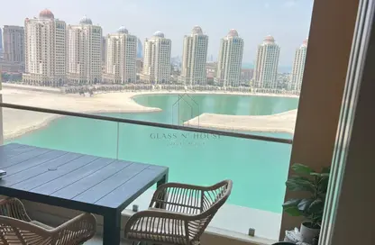 Apartment - 1 Bedroom - 2 Bathrooms for rent in Viva West - Viva Bahriyah - The Pearl Island - Doha