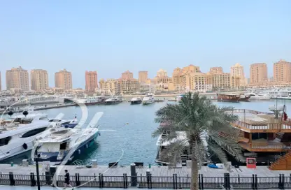 Townhouse - 1 Bedroom - 2 Bathrooms for rent in Porto Arabia Townhouses - Porto Arabia - The Pearl Island - Doha