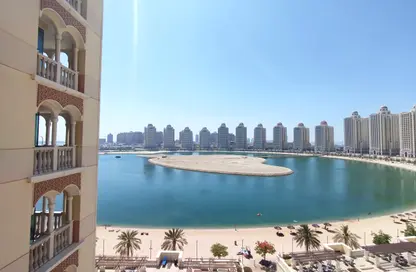 Apartment - 1 Bedroom - 2 Bathrooms for rent in Viva Central - Viva Bahriyah - The Pearl Island - Doha