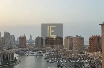 Apartment - 1 Bedroom - 2 Bathrooms for rent in East Porto Drive - Porto Arabia - The Pearl Island - Doha