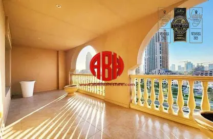 Apartment - 1 Bedroom - 2 Bathrooms for rent in Marina Gate - Porto Arabia - The Pearl Island - Doha