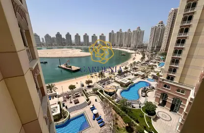 Apartment - 1 Bedroom - 2 Bathrooms for rent in Viva Central - Viva Bahriyah - The Pearl Island - Doha