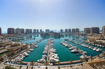 Apartment - 2 Bedrooms - 3 Bathrooms for rent in West Porto Drive - Porto Arabia - The Pearl Island - Doha