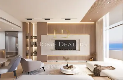 Living Room image for: Apartment - 3 Bedrooms - 3 Bathrooms for sale in Lusail City - Lusail, Image 1