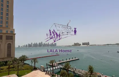 Townhouse - 2 Bedrooms - 3 Bathrooms for rent in East Porto Drive - Porto Arabia - The Pearl Island - Doha