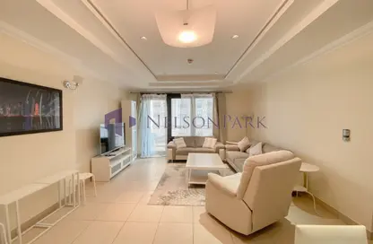 Apartment - 1 Bedroom - 2 Bathrooms for rent in Tower 19 - Porto Arabia - The Pearl Island - Doha