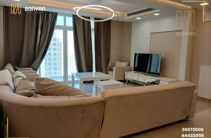 Apartment - 3 Bedrooms - 3 Bathrooms for rent in Lusail Residence - Marina District - Lusail