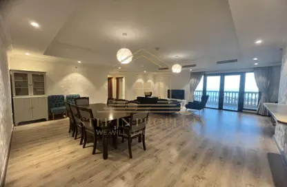 Apartment - 2 Bedrooms - 3 Bathrooms for rent in East Porto Drive - Porto Arabia - The Pearl Island - Doha