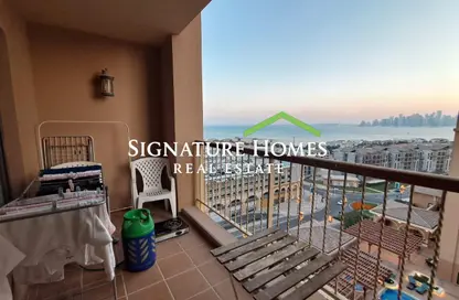 Apartment - 1 Bedroom - 2 Bathrooms for rent in East Porto Drive - Porto Arabia - The Pearl Island - Doha Apartment - 1 Bedroom - 2 Bathrooms for rent in East Porto Drive - Porto Arabia - The Pearl Island - Doha